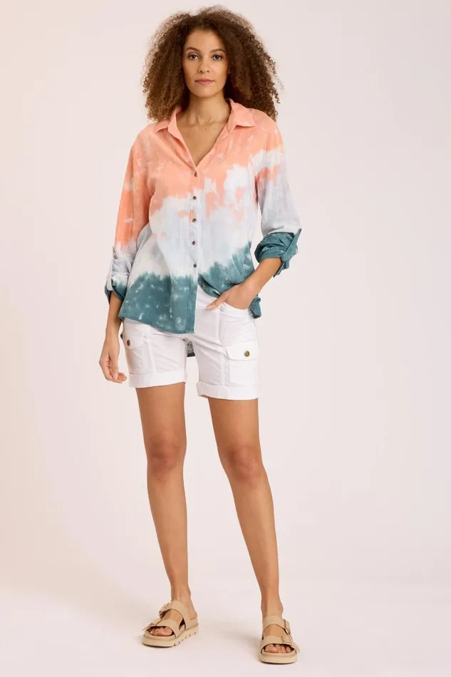 Porter Blouse Riverine Wash Sundown Clothing XCVI ShirtsBlouses