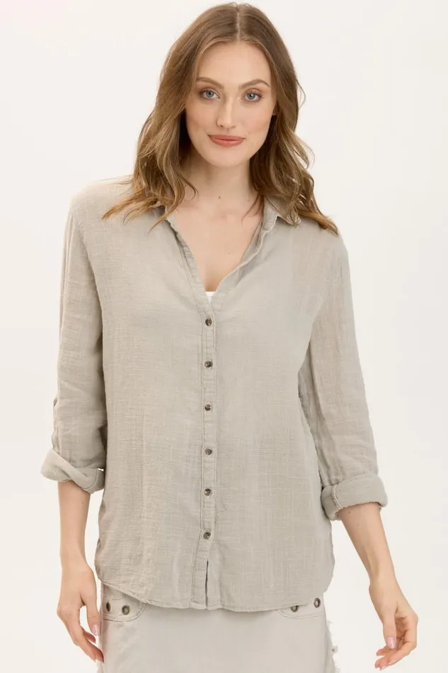 Porter Blouse Whitecap Pigment Clothing XCVI ShirtsBlouses