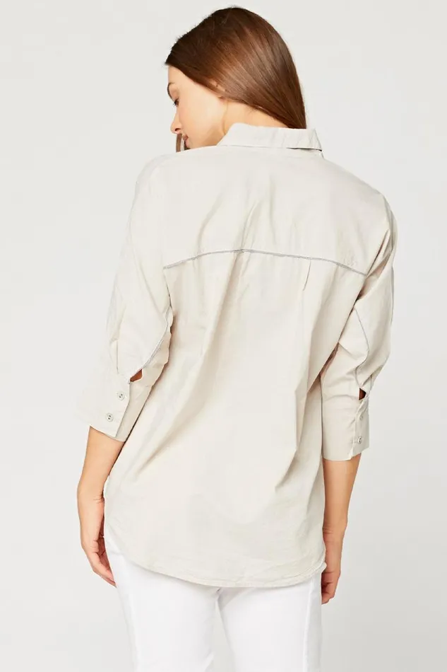 Power ButtonDown Shirt North Star Clothing XCVI ShirtsBlouses