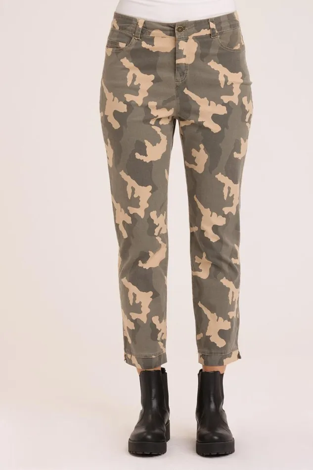 Printed Twiggy Pant Burlap Clothing XCVI Crops