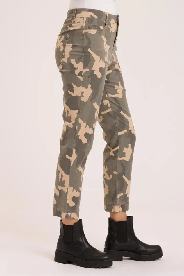 Printed Twiggy Pant Burlap Clothing XCVI Crops