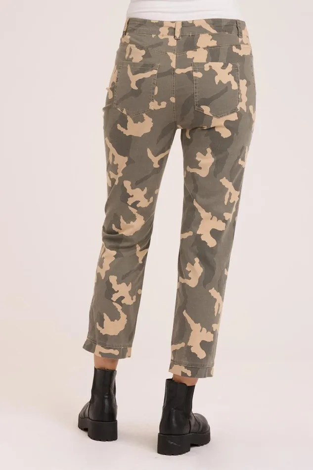 Printed Twiggy Pant Burlap Clothing XCVI Crops