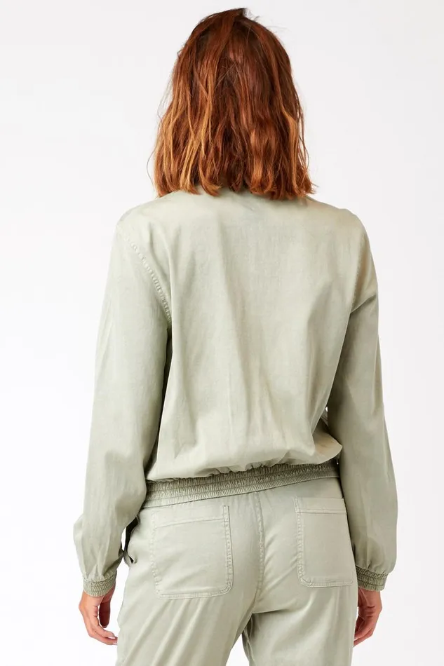 Quinn Bomber Elm Pigment Clothing XCVI Jackets