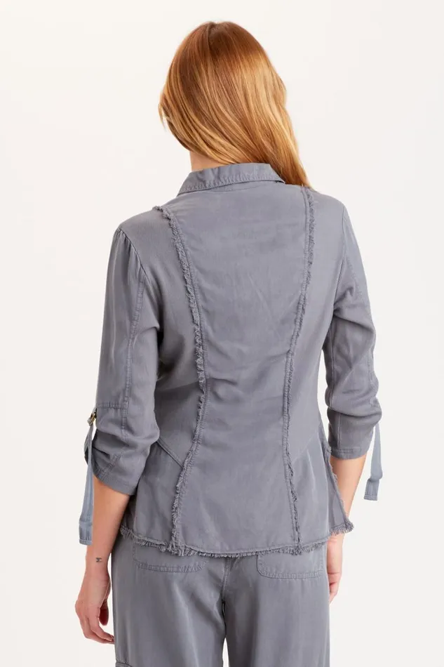 Raphael Blazer Black Pearl Clothing XCVI Jackets