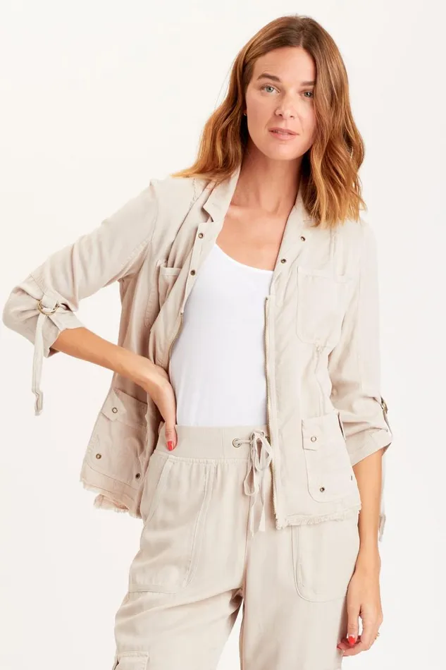 Raphael Blazer Cremini Clothing XCVI Jackets