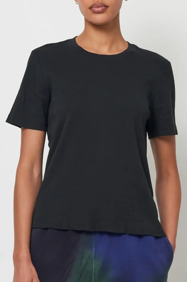 Raquel Allegra TShirts Women Black Boy Tee