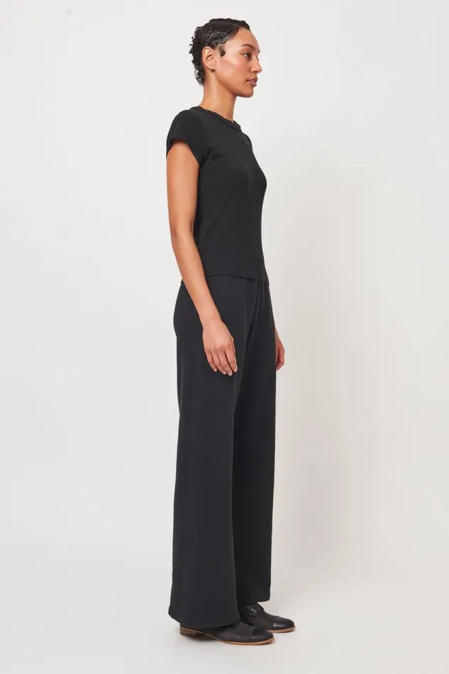 Raquel Allegra Tops Women Black Liv Tee