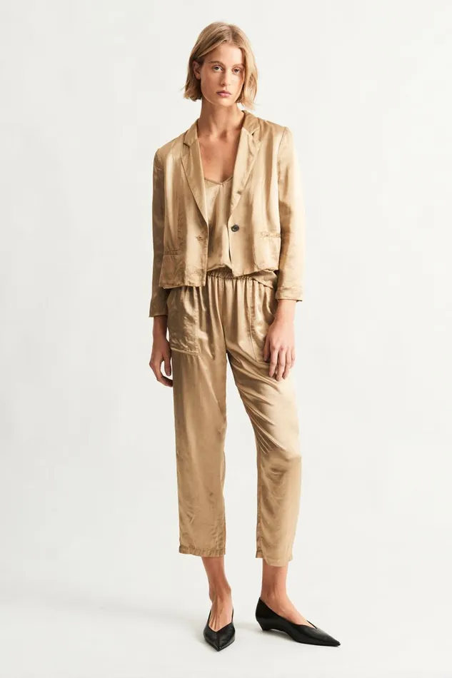 Raquel Allegra Tops Women Sand Avalon Jacket