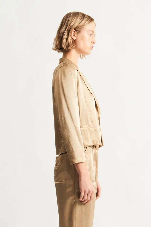 Raquel Allegra Tops Women Sand Avalon Jacket