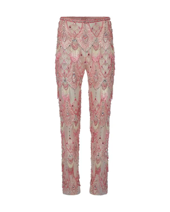 Ready To Wear HandBeaded Pants EXCLUSIVE PatBO Bottoms