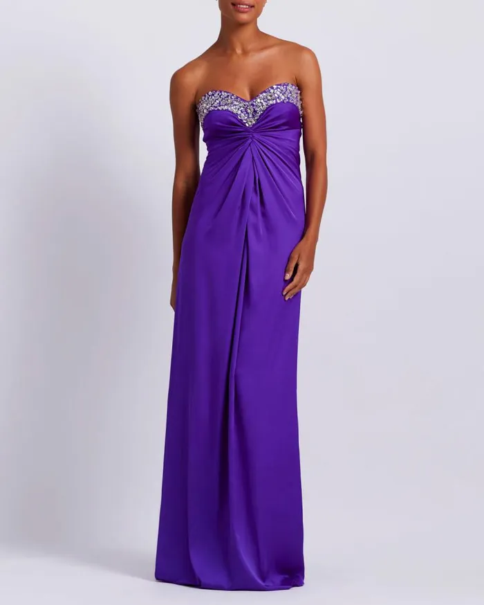 Ready To Wear HANDBEADED STRAPLESS GOWN FINAL SALE PatBO Dresses and Jumpsuits Ready To Wear HANDBEADED STRAPLESS GOWN FINAL SALE PatBO Dresses and Jumpsuits