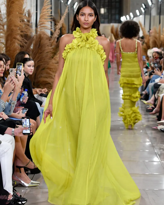 Ready To Wear HandEmbroidered 3D Gown RUNWAY PatBO Dresses and Jumpsuits