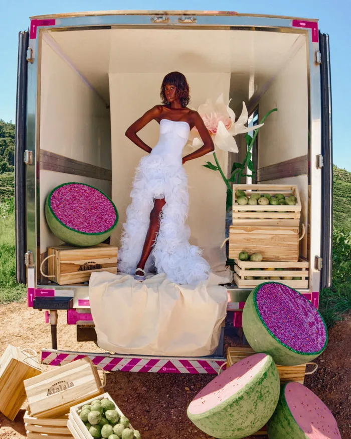 Ready To Wear HandEmbroidered Strapless Gown EXCLUSIVE PatBO Dresses and Jumpsuits Ready To Wear HandEmbroidered Strapless Gown EXCLUSIVE PatBO Dresses and Jumpsuits