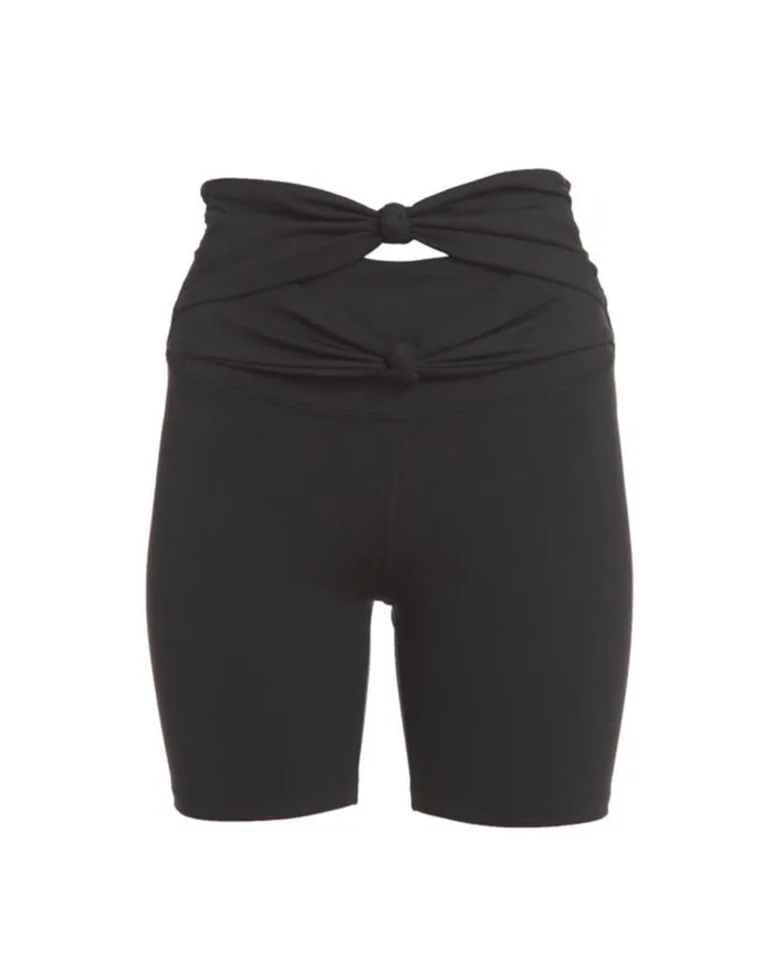 Ready To Wear HIGH RISE BIKER SHORT FINAL SALE PatBO Bottoms