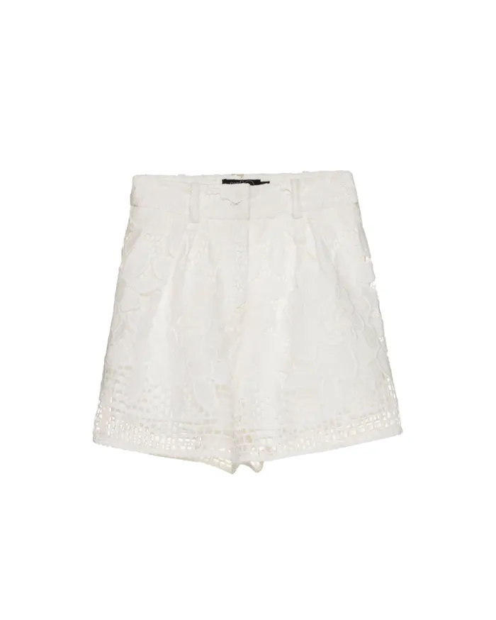 Ready To Wear High Waist Lace Shorts EXCLUSIVE PatBO Matching Sets