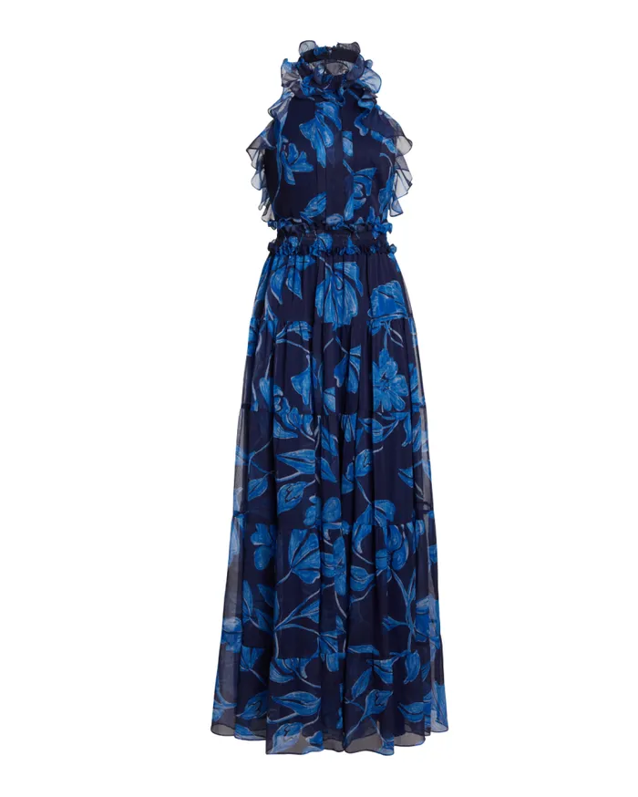 Ready To Wear Nightflower Open Back Maxi Dress FINAL SALE PatBO Dresses and Jumpsuits