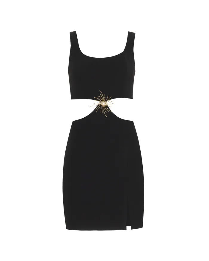 Ready To Wear Soleil CutOut Mini Dress PatBO Dresses and Jumpsuits