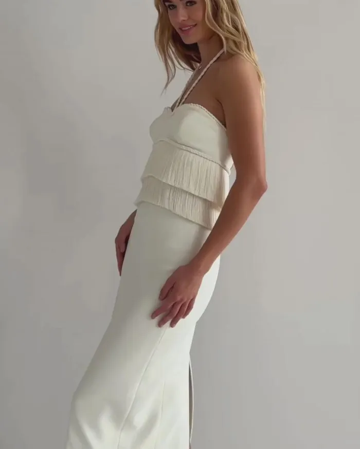 Ready To Wear Stretch Midi Skirt PatBO Bottoms