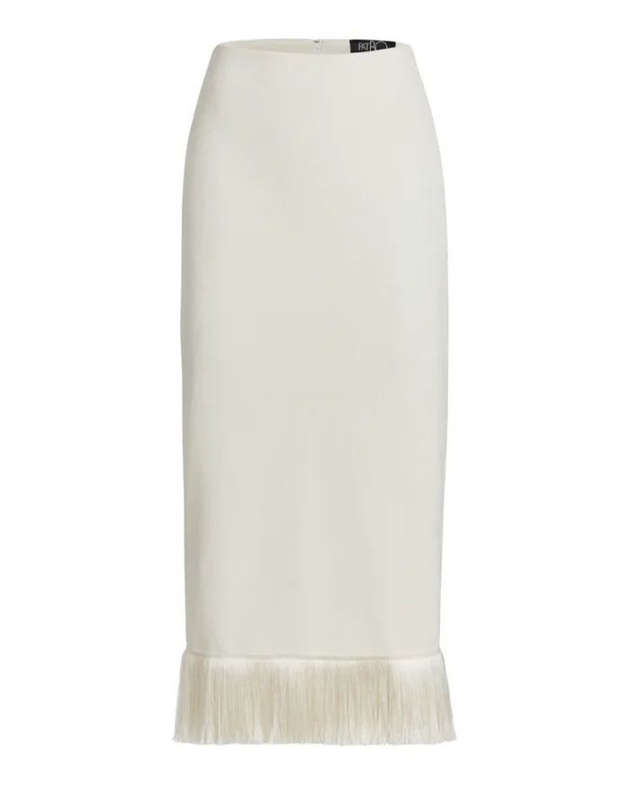 Ready To Wear Stretch Midi Skirt PatBO Bottoms