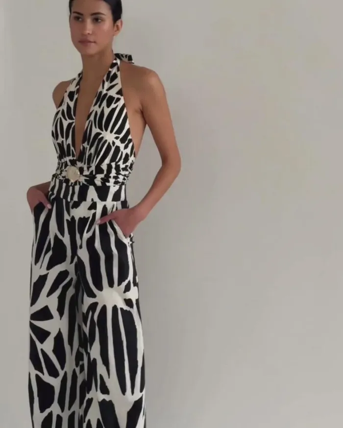 Ready To WearSwim WIDE LEG COTTON PANT FINAL SALE PatBO Bottoms