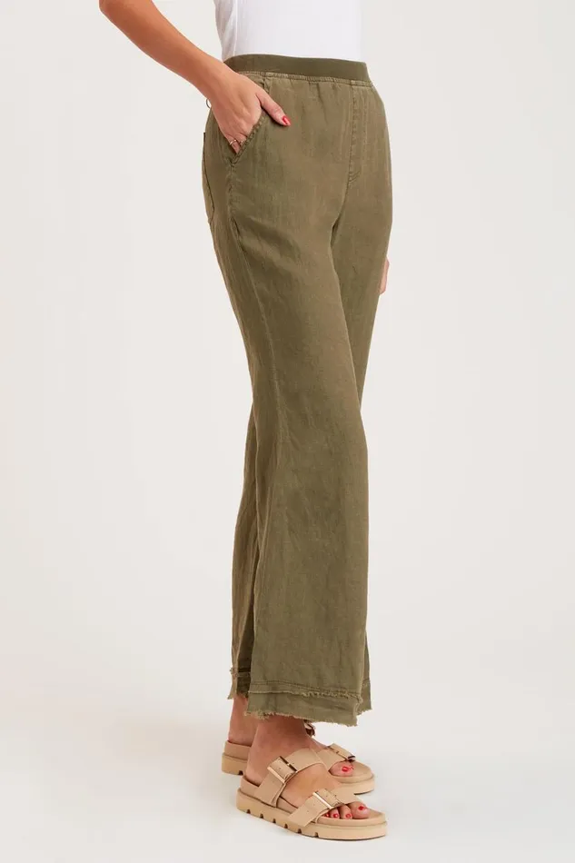 Remi Wide Leg Kombu Pigment Clothing XCVI Pants
