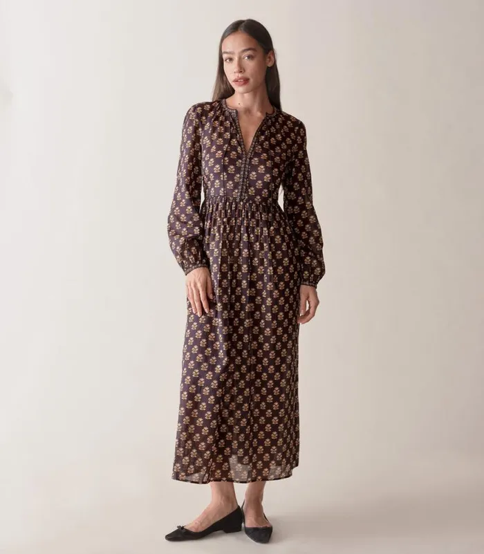 RHIANNON DRESS Noir Meadowsweet Floral Shop DEN Dresses