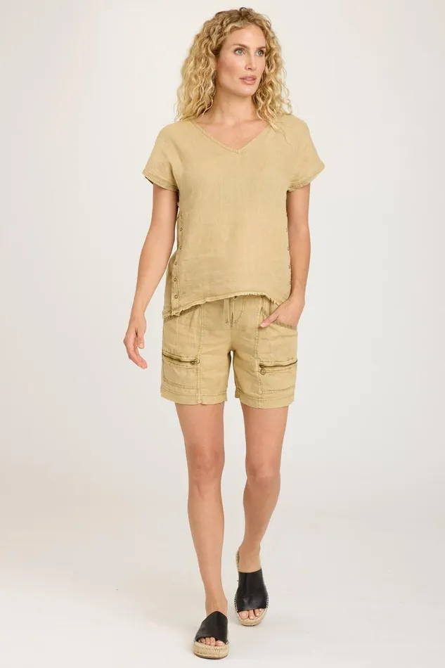 Rian Top Linwood Sands Pigment Clothing XCVI ShirtsBlouses