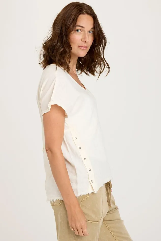 Rian Top Muted Primrose Clothing XCVI ShirtsBlouses