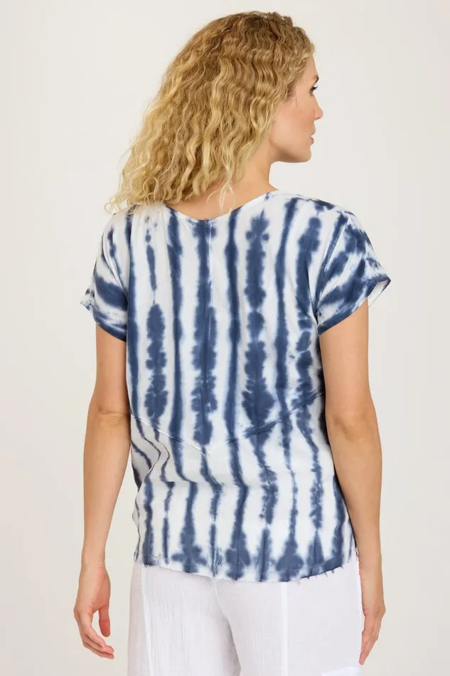 Rian Top Pelagic Wash Clothing XCVI ShirtsBlouses