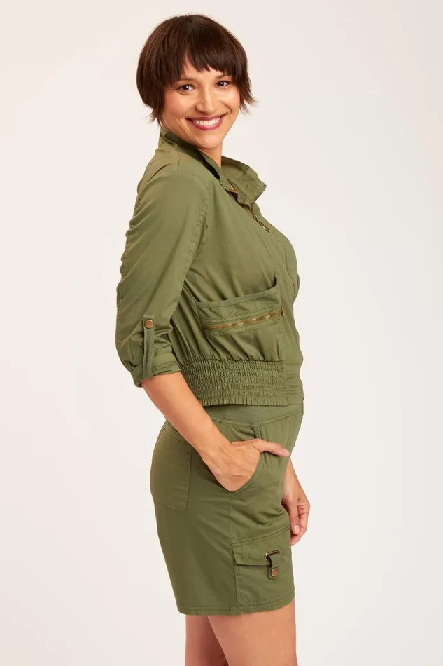 Ridgeline Bomber Dark Everglades Clothing XCVI Jackets