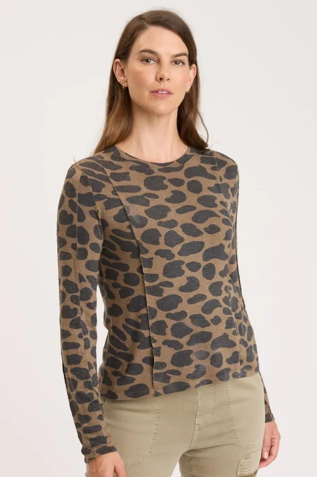 Rocco Long Sleeve Demitasse Clothing XCVI ShirtsBlouses