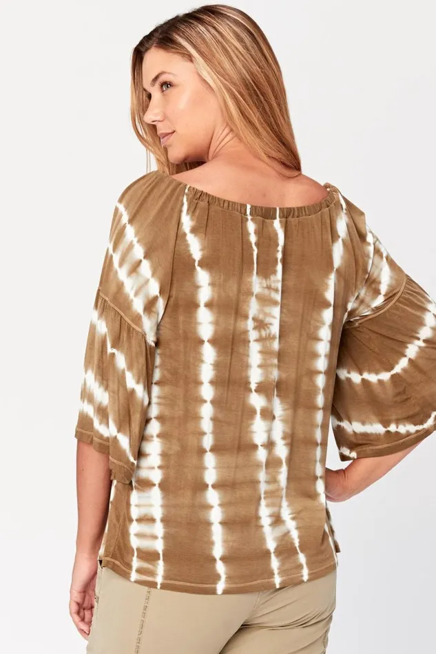 Ronan Top Sonorous Wash Conifer Clothing XCVI ShirtsBlouses