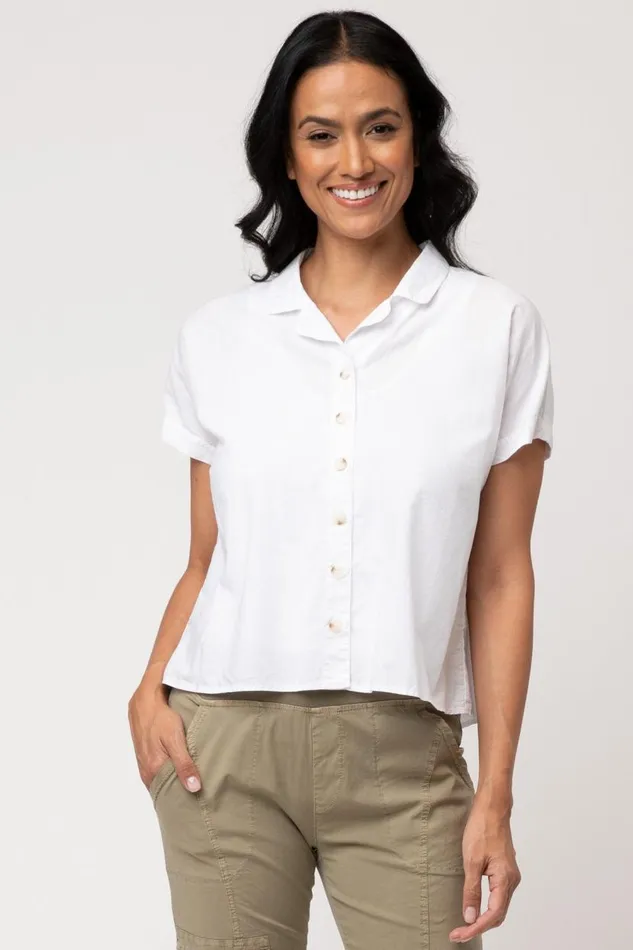 Rosaleen Top White Clothing XCVI ShirtsBlouses