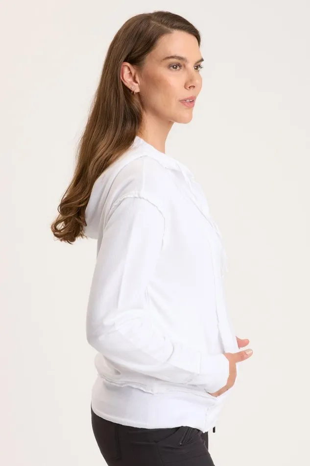 Rosalyn Hoodie White Clothing XCVI Sweatshirts