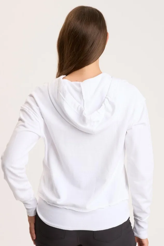 Rosalyn Hoodie White Clothing XCVI Sweatshirts