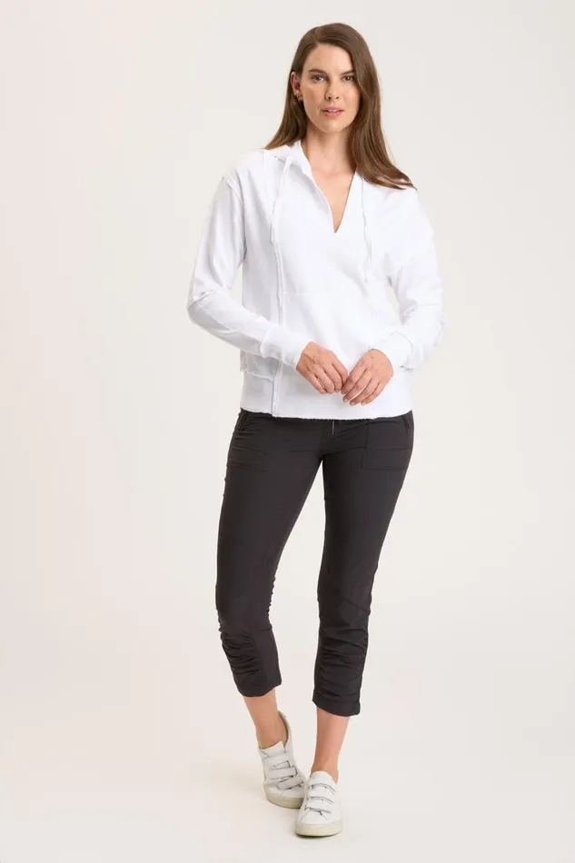 Rosalyn Hoodie White Clothing XCVI Sweatshirts