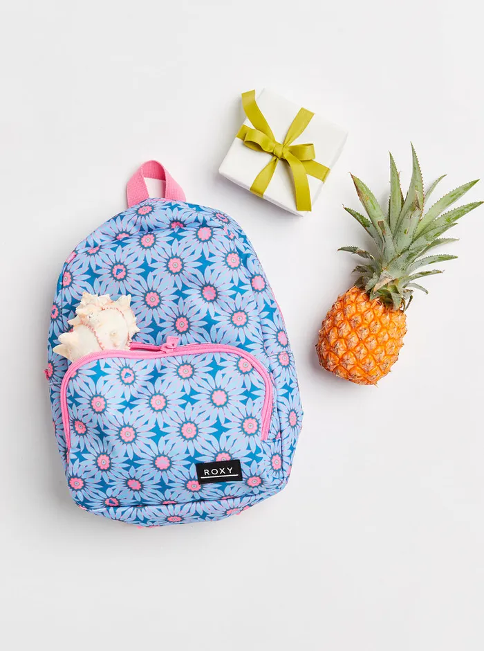 Roxy Accessories 27 Always Core 8L Extra Small Backpack Crystal Teal Sol Flower 8211 Girls