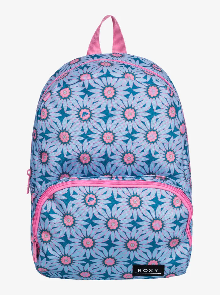 Roxy Accessories 27 Always Core 8L Extra Small Backpack Crystal Teal Sol Flower 8211 Girls