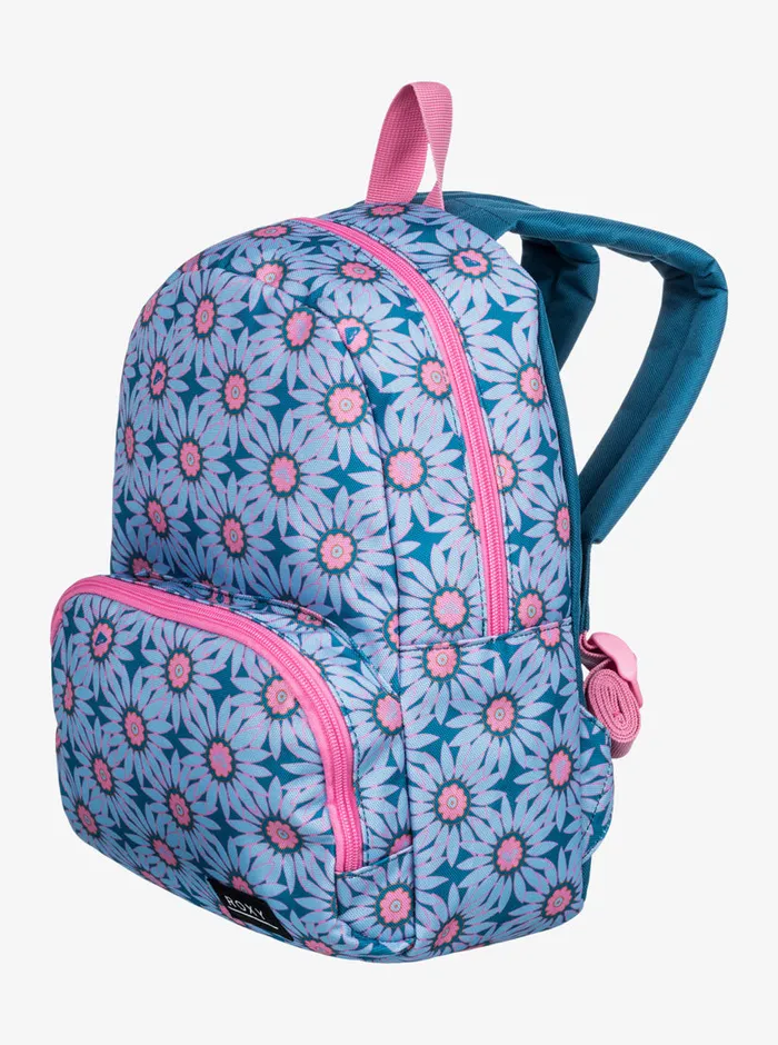 Roxy Accessories 27 Always Core 8L Extra Small Backpack Crystal Teal Sol Flower 8211 Girls