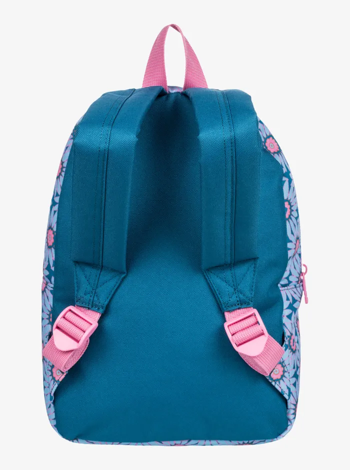 Roxy Accessories 27 Always Core 8L Extra Small Backpack Crystal Teal Sol Flower 8211 Girls