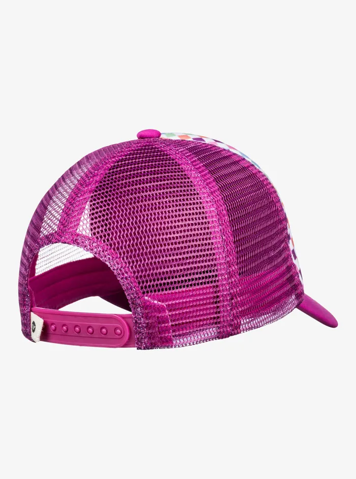 Roxy Accessories 27 Sweet Emotions Trucker Hat Bright White Check Check 8211 Girls
