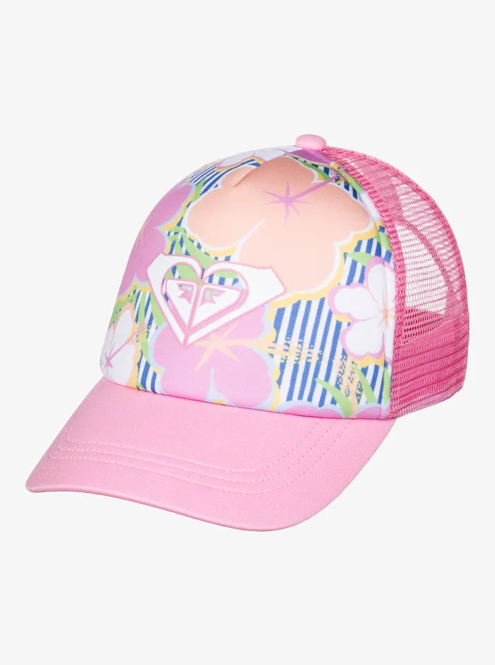 Roxy Accessories 27 Sweet Emotions Trucker Hat Ultramarine Teenie Flower 8211 Girls Roxy Accessories 27 Sweet Emotions Trucker Hat Ultramarine Teenie Flower 8211 Girls