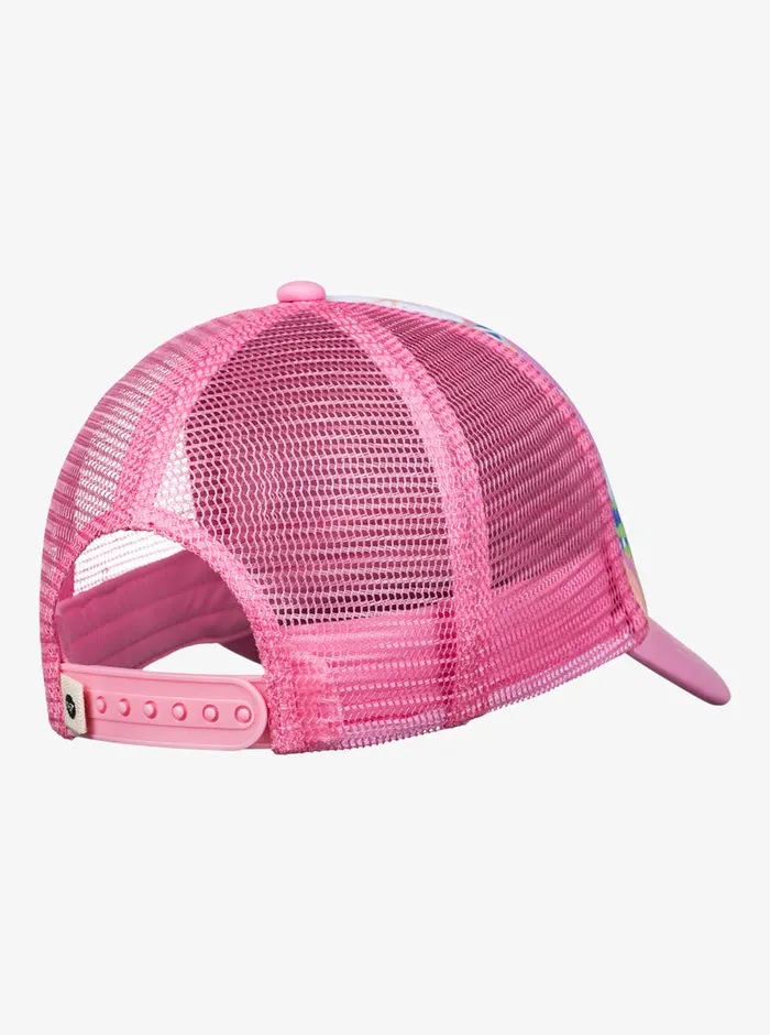 Roxy Accessories 27 Sweet Emotions Trucker Hat Ultramarine Teenie Flower 8211 Girls