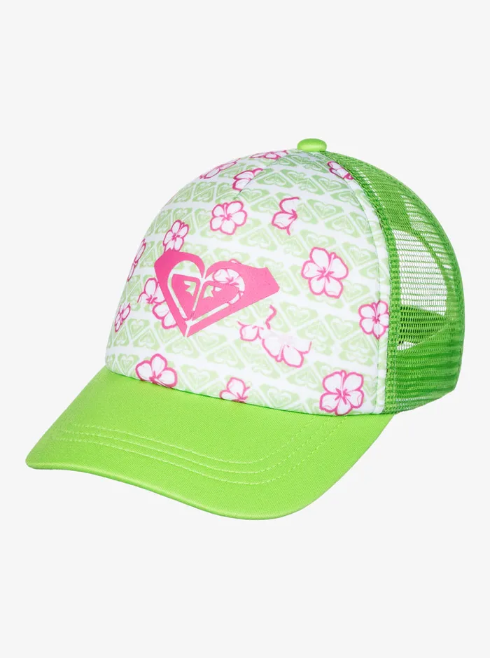 Roxy Accessories 27 Sweet Emotions Trucker Hat White Hibline 8211 Girls