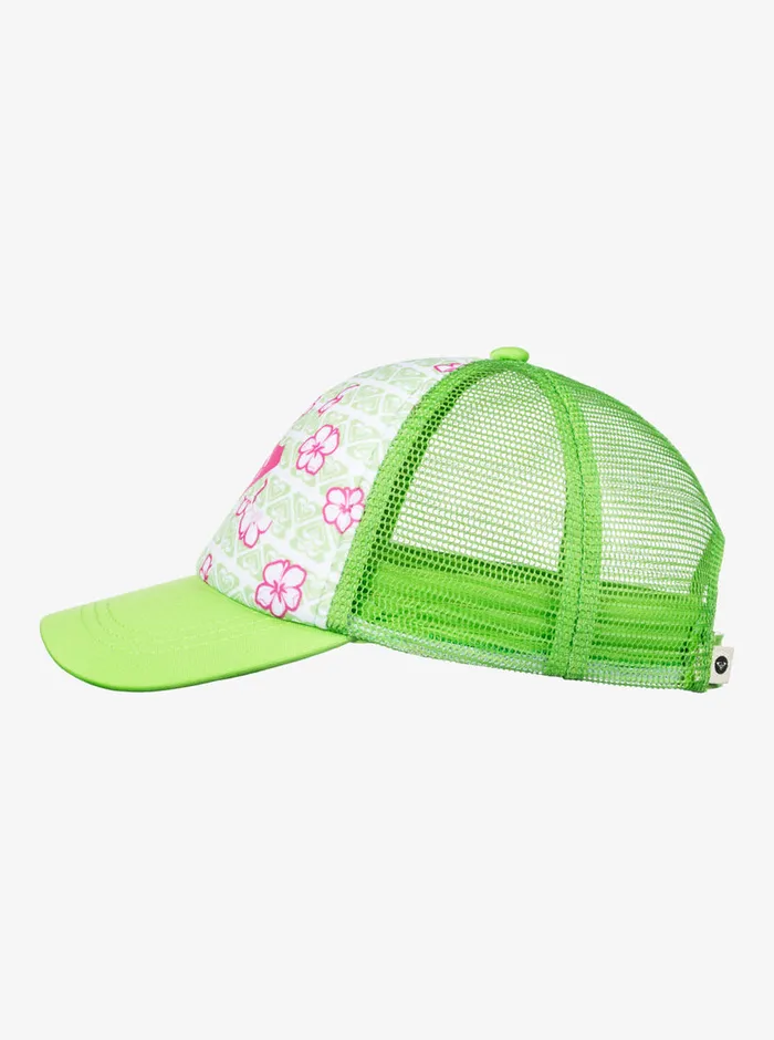 Roxy Accessories 27 Sweet Emotions Trucker Hat White Hibline 8211 Girls