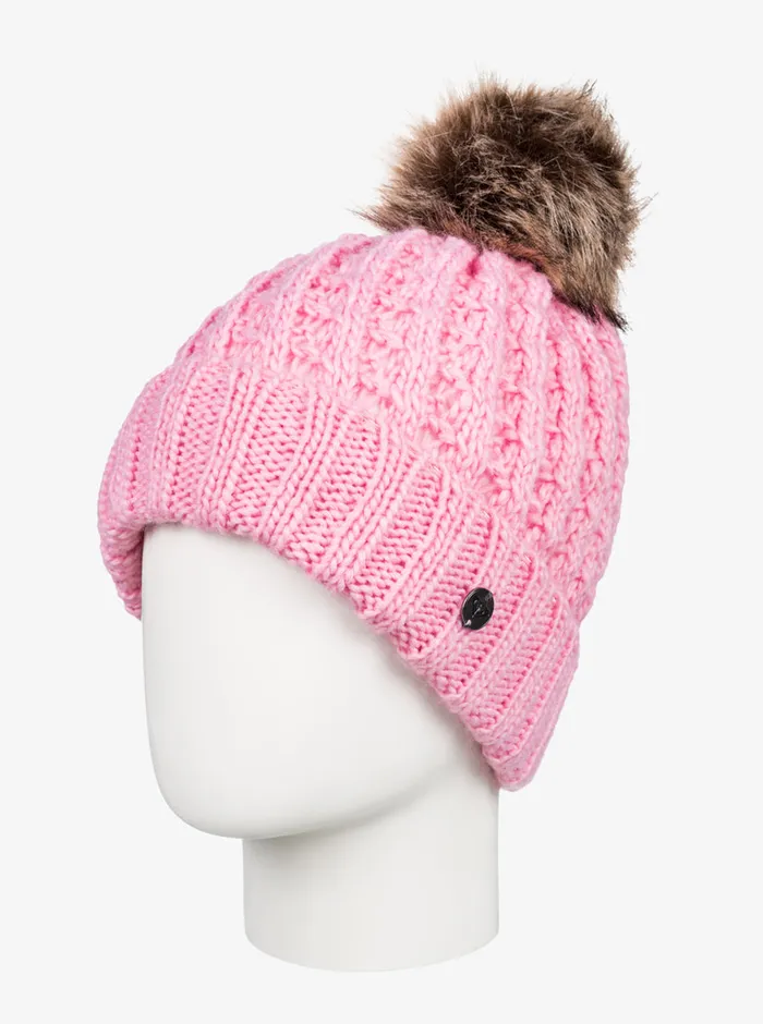 Roxy Accessories 416 Blizzard Beanie Pink Frosting 8211 Girls