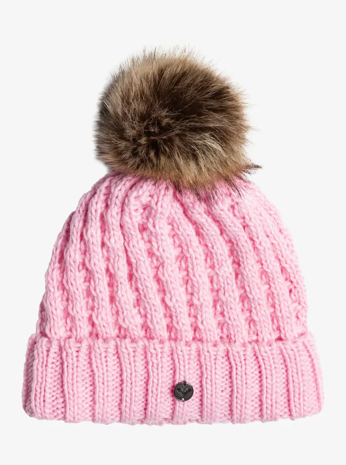 Roxy Accessories 416 Blizzard Beanie Pink Frosting 8211 Girls