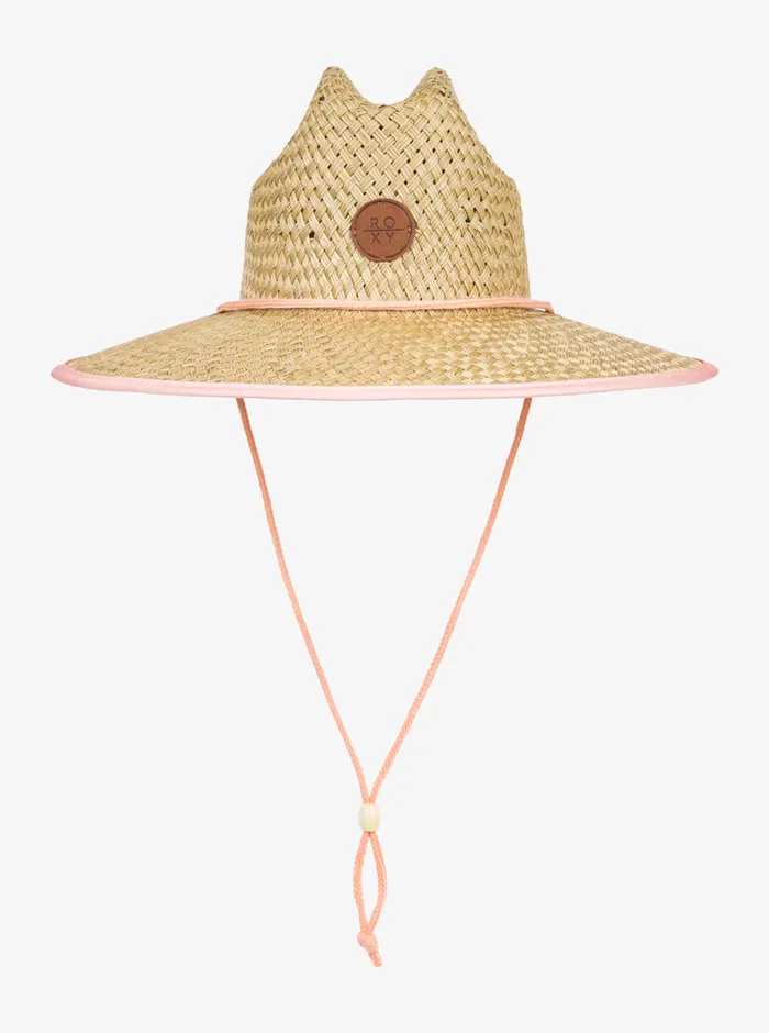 Roxy Accessories 716 Pina To My Colada Sun Hat Tropical Peach 8211 Girls