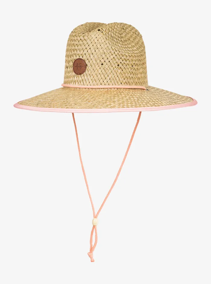Roxy Accessories 716 Pina To My Colada Sun Hat Tropical Peach 8211 Girls