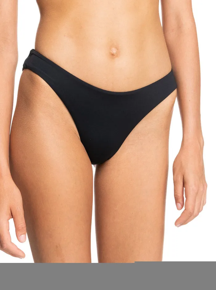 Roxy Bikini Bottoms Beach Classics High Leg Bikini Bottoms Anthracite 8211 Womens Roxy Bikini Bottoms Beach Classics High Leg Bikini Bottoms Anthracite 8211 Womens